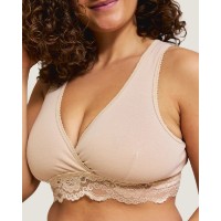 Sutien pentru alaptat Carriwell Crossover Sleeping Beige XL (CW.236658) imaginea #4 — magazin online Desire.md
