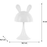 Ночной светильник Kite Simple Bunny Whiite (K25-317-1-1) фото №4 — интернет-магазин Desire.md