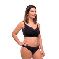 Бюстгальтер для кормящих мам Carriwell Organic Maternity Black M (CW.236695) фото №5 — интернет-магазин Desire.md