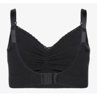 Бюстгальтер для кормящих мам Carriwell Organic Maternity Black S (CW.236694) фото №2 — интернет-магазин Desire.md