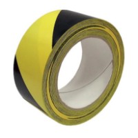 Виниловая самоклеящаяся сигнальная лента Reis TASOWIN33-YB-33M Yellow/Black