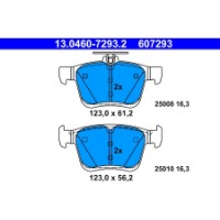 Placute Frana 13.0460-7293.2 imaginea #2 — magazin online Desire.md