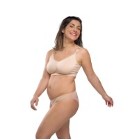 Sutien pentru alaptat Carriwell Original Black+Beige S/M 2pcs (CW.236677) imaginea #3 — magazin online Desire.md