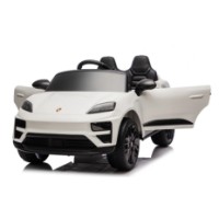 Mașinuța electrica Dake Porsche Macan White (PM666/1) imaginea #2 — magazin online Desire.md