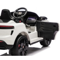 Mașinuța electrica Dake Porsche Macan White (PM666/1) imaginea #7 — magazin online Desire.md