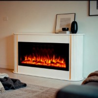 Șemineu electric Art Flame Rondo White & Haven 40 imaginea #4 — magazin online Desire.md