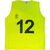 Set tricouri antrenamente Zastor Skill M Yellow №1-12 (4306-5)