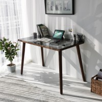 Masa de birou Hanah Home Cozy Calisma Masasi Ahsap Temperli Cam imaginea #4 — magazin online Desire.md