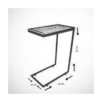 Suporturi pentru canapea Hanah Home Callen Black Marble imaginea #6 — magazin online Desire.md