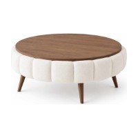Măsuţă cafea Hanah Home Yuvarlak White imaginea #2 — magazin online Desire.md
