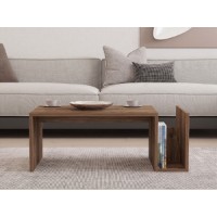 Măsuţă cafea Hanah Home Memo Venezia Walnut imaginea #2 — magazin online Desire.md
