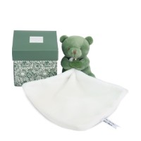 Jucărie-pătură Doudou Bear Green 10cm (DC4357) imaginea #2 — magazin online Desire.md
