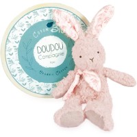 Jucărie de pluș Doudou Rabbit 25cm Pink (DC3970) imaginea #2 — magazin online Desire.md
