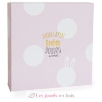 Jucărie de pluș Doudou Rabbit Bonbon Pink 26cm (DC2122) imaginea #3 — magazin online Desire.md