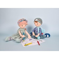 Jucărie de pluș Doudou Tim 36cm (JJ 6022) imaginea #6 — magazin online Desire.md