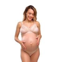 Sutien pentru alaptat Carriwell Soft As Silk Rose Beige XL imaginea #3 — magazin online Desire.md