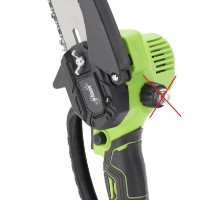 Marfa depreciata!Ferăstrău cu lanţ cu acumulator GardenLine WAN5493 imaginea #4 — magazin online Desire.md