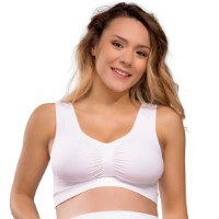 Sutien pentru alaptat Carriwell White M (CW.236629) imaginea #2 — magazin online Desire.md