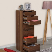 Comodă Hanah Home Flow Walnut imaginea #2 — magazin online Desire.md