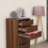 Comodă Hanah Home Flow Walnut imaginea #3 — magazin online Desire.md