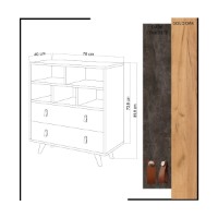 Comodă Hanah Home Marco imaginea #4 — magazin online Desire.md