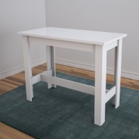 Masă pentru bucătărie Hanah Home Barra Shiny White imaginea #4 — magazin online Desire.md