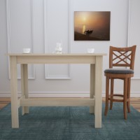 Masă pentru bucătărie Hanah Home Barra Oak imaginea #3 — magazin online Desire.md