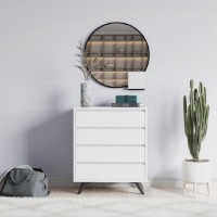 Comodă Hanah Home Suvera White
