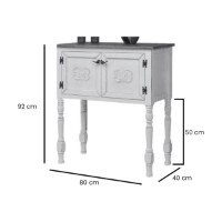 Dulăpior Hanah Home Ada Dresser Red imaginea #4 — magazin online Desire.md