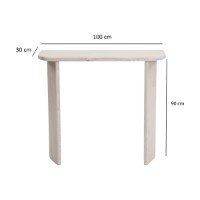 Măsuţă de toaletă Hanah Home Ikigai White imaginea #5 — magazin online Desire.md