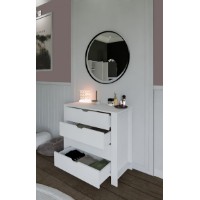 Comodă Hanah Home Duru 1600-31 White imaginea #4 — magazin online Desire.md