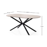 Masă pentru bucătărie Hanah Home Aura 3011 imaginea #10 — magazin online Desire.md