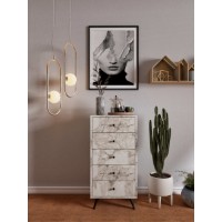 Comodă Hanah Home Frenzu Ephesus Marble