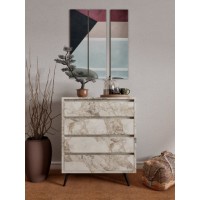Comodă Hanah Home Suvera Ephesus Marble