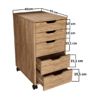 Comodă Hanah Home Atlas 1600-62 imaginea #6 — magazin online Desire.md