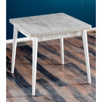 Masă pentru bucătărie Hanah Home Flora Antik Antique White