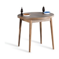 Masă pentru bucătărie Hanah Home Stil Barok Walnut imaginea #2 — magazin online Desire.md