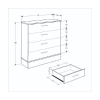 Comodă Hanah Home Sfn-840-Mb-1 imaginea #5 — magazin online Desire.md