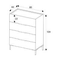 Comodă Hanah Home Sfn-1740-Dd-1 imaginea #6 — magazin online Desire.md
