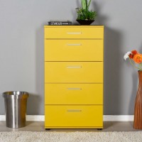 Comodă Hanah Home Trendline Yellow imaginea #4 — magazin online Desire.md