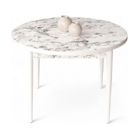 Masă pentru bucătărie Hanah Home Tor White Marble White imaginea #2 — magazin online Desire.md