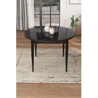 Masă pentru bucătărie Hanah Home Tor Black Marble Black imaginea #1 — magazin online Desire.md