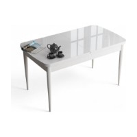 Masă pentru bucătărie Hanah Home Han White Marble White imaginea #2 — magazin online Desire.md