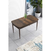 Masă pentru bucătărie Hanah Home Han Baroque Brown