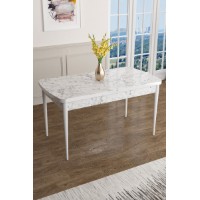 Masă pentru bucătărie Hanah Home Han White