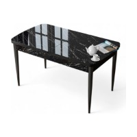 Masă pentru bucătărie Hanah Home Zen Black Marble Black imaginea #2 — magazin online Desire.md