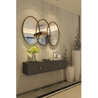 Măsuţă de toaletă Hanah Home Zuzu 120 Anhtacite imaginea #2 — magazin online Desire.md