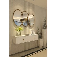 Măsuţă de toaletă Hanah Home Zuzu 120 White imaginea #2 — magazin online Desire.md