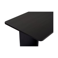 Masă pentru bucătărie Hanah Home Linza Wood Black imaginea #7 — magazin online Desire.md