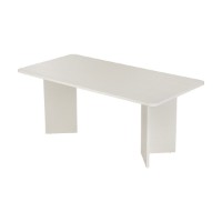 Masă pentru bucătărie Hanah Home Linza Wood White imaginea #3 — magazin online Desire.md